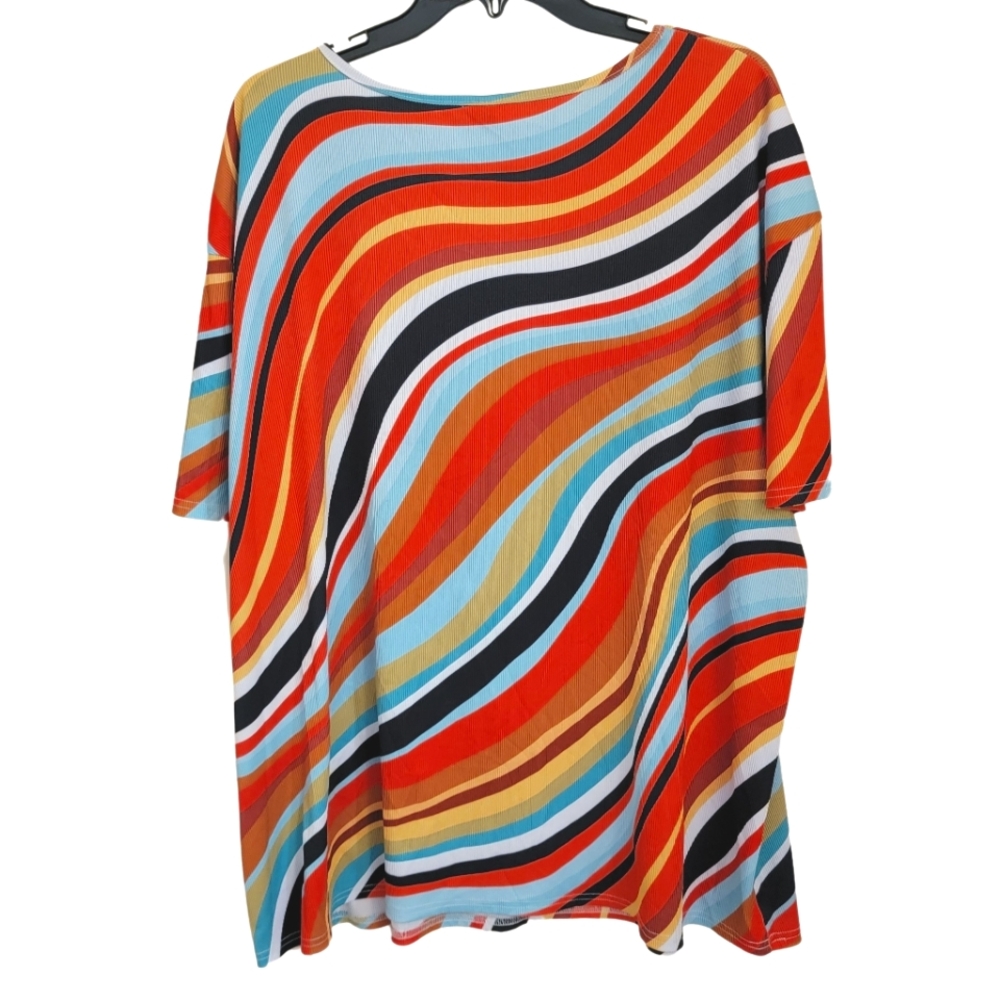 Shein Patterned Blouse - Picture 7 of 7